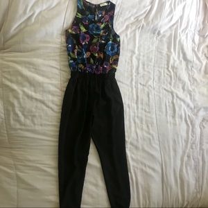 Pinc premium jumpsuit flower design top size M